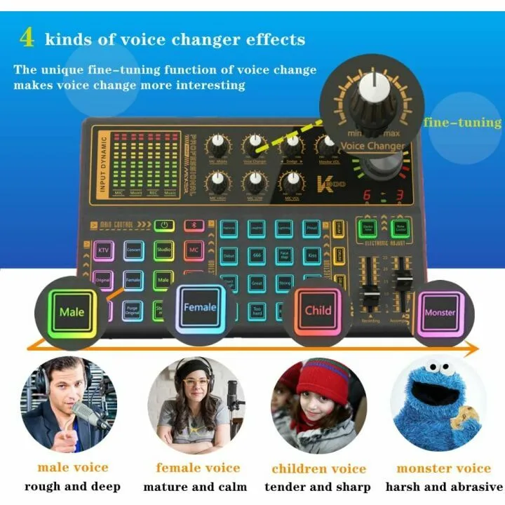 sktome K300 Podcast Equipment Bundle for Creators