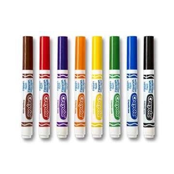 Crayola 8ct Washable Markers Fine