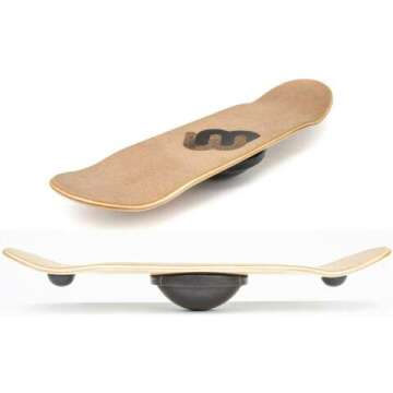 Whirly Board Spinning Balance Trainer for Improved Agility