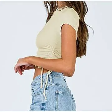 Stylish Kirozanny Women's Crop Top - Comfortable & Versatile
