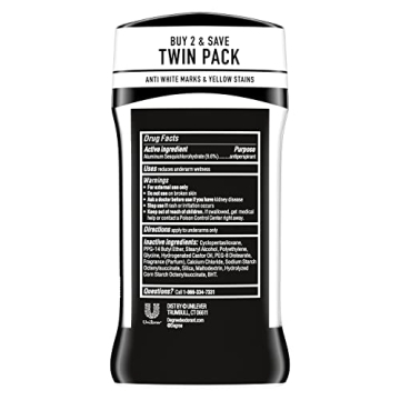 Degree Men UltraClear Deodorant - 72 Hour Odor Protection