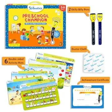 Skillmatics Preschool Champion, Fun Learning Activities, Educational Toy and Game, Gifts for Ages 3,...