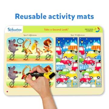 Skillmatics Preschool Champion, Fun Learning Activities, Educational Toy and Game, Gifts for Ages 3, 4, 5, 6