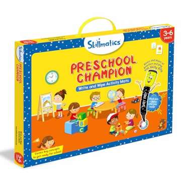 Skillmatics Preschool Champion, Fun Learning Activities, Educational Toy and Game, Gifts for Ages 3, 4, 5, 6