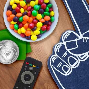 SKITTLES Original Chewy Candy, Party Size, For Candy Bags and Parties, 50 oz Resealable Bulk Bag