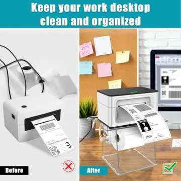 Multifunctional Label Holder for Thermal Printers