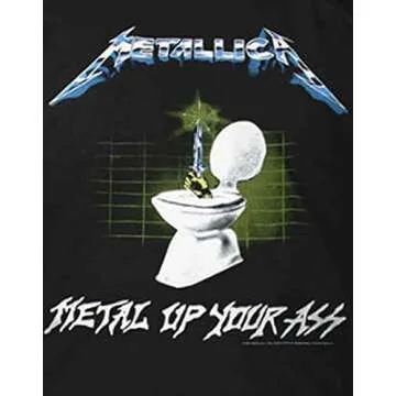 Metallica Unisex T-Shirt: Metal Up Your Ass (Back Print) - X-Large
