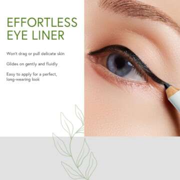 Honeybee Gardens Vegan Eyeliner Pencil - Smooth & Rich