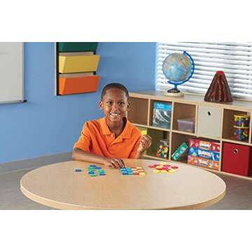 hand2mind Colorful Math Counters for Educational Fun