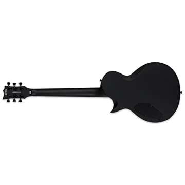 ESP LTD EC-Black Metal Electric Guitar, Black Satin