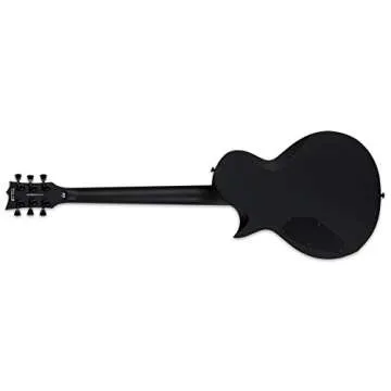 ESP LTD EC-Black Metal Electric Guitar, Black Satin
