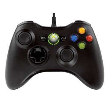 Xbox 360 Wired Controller - Black