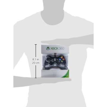 Xbox 360 Wired Controller - Black