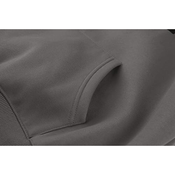 Lauweion Women's Fleece Hoodie Kangaroo Pocket Oversized