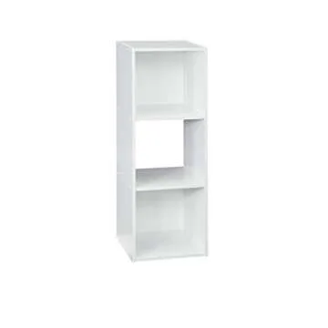 ClosetMaid 3 tier 1024 Cubeicals Organizer, 3-Cube, White