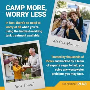 Unique RV Digest-It+ Extra-Strength Ultra-Concentrate - 32 RV Toilet Treatments - Eliminates Smells and Liquifies Waste (32 oz)