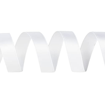 Ribbli 25 Yards Double Faced Satin Ribbon for Elegant Gifts