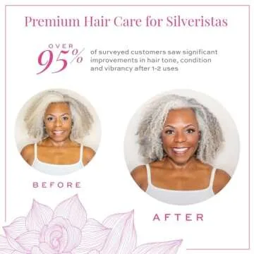 Maison 276 Pre-Shampoo, Shampoo and Conditioner for Silver, Gray & Blonde Hair, 3-Step System Tone-Correcting Shampoo, NOT a Purple Shampoo, Neutralizes Brassiness, Sulfate-Free, 3x 8oz Bottles