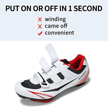 Unisex Road Bike Cycling Shoes Look Delta SPD Cleats Compatible