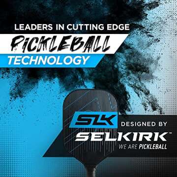 2024 SLK by Selkirk Pickleball Paddles | Featuring a Multilayer Fiberglass and Graphite Pickleball Paddle Face | SX3 Honeycomb Core | Pickleball Rackets Designed in The USA for Traction and Stability