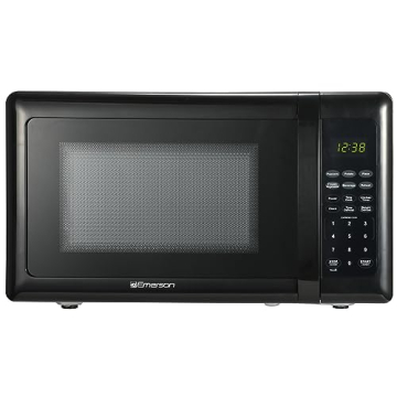 Emerson MW7302B Compact Microwave Oven - Touch Control, 700W, 10 Power Levels