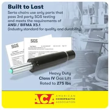 Serta Ashland Home Office Desk Chair - Stylish Comfort