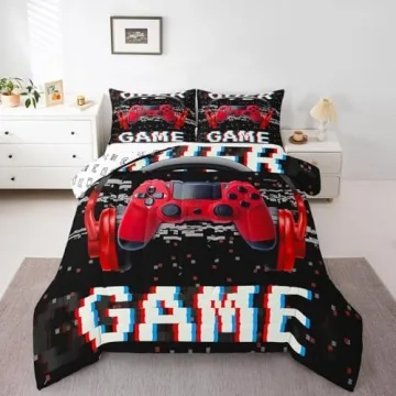 Erosebridal Twin Gamer Comforter Set for Boys