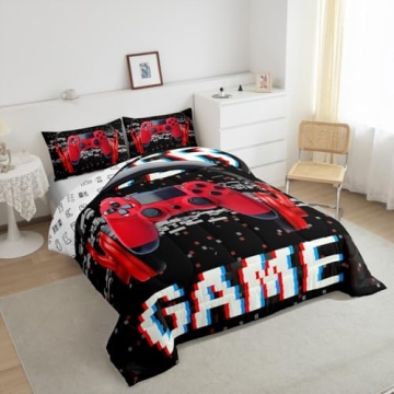 Erosebridal Twin Gamer Comforter Set for Boys