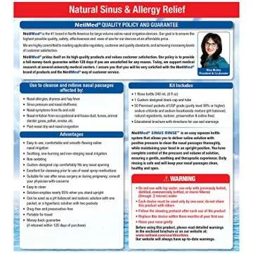 NeilMed Sinus Rinse - Complete Nasal Irrigation Kit