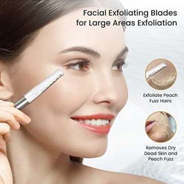 COSYLIFE Dermaplaning Tool for Flawless Skin Exfoliation