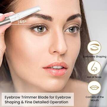 COSYLIFE Dermaplaning Tool for Flawless Skin Exfoliation