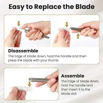 COSYLIFE Dermaplaning Tool for Flawless Skin Exfoliation