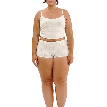 Stylish Mxiqqpltky Floral Pajama Shorts Set for Women