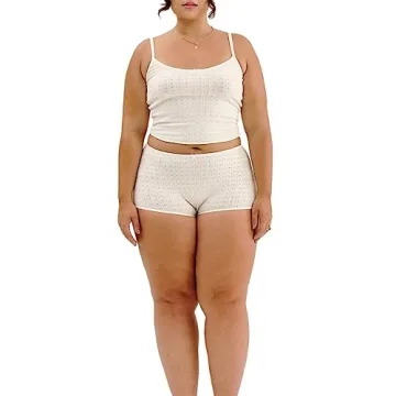 Stylish Mxiqqpltky Floral Pajama Shorts Set for Women