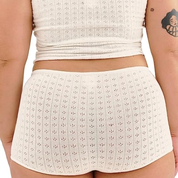 Stylish Mxiqqpltky Floral Pajama Shorts Set for Women