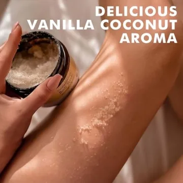 Organic Vanilla Coconut Body Scrub for Smooth Skin