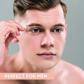 Sensica Lumi Tweezers with LED Light for Precision Grooming