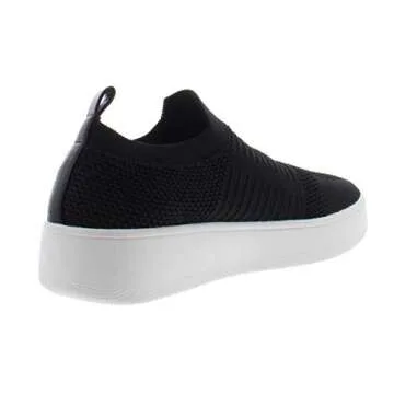 Steve Madden Women's Beale Sneaker, Black, 8.5