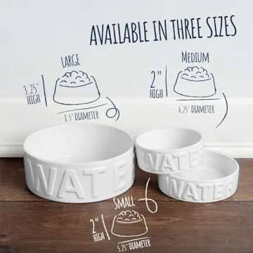 Park Life Designs Stylish Pet Bowl for All Pets