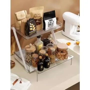 NEATORA 2-Tier Bathroom Counter Organizer for Makeup