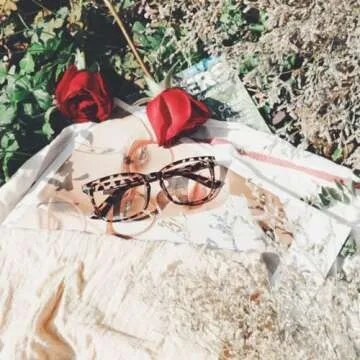 Stylish Cyxus Leopard Glasses for Blue Light Protection