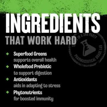 Animal Daily Greens Pill Packs - Kale, Wheat Grass, Alfalfa & More - Convenient Prebiotic and Probiotic Superfood Blend for Superior Digestion, Gut Health, and Immunity For Men & Women - 30 Day Supply