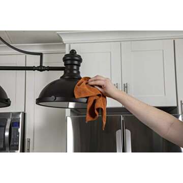 Copper Lane Microfiber Cleaning Cloths for Streak-Free Shine