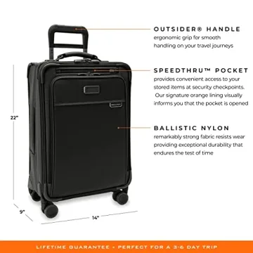 Briggs & Riley 22-inch Spinner Bag - Ultimate Carry-On