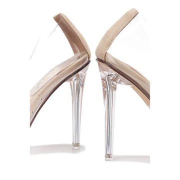 Cape Robbin Glass Doll Stiletto Heels - Stylish and Comfy
