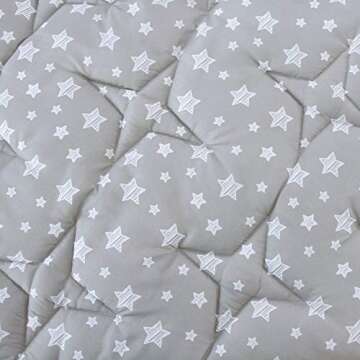 Hexagon Playpen Mat, Baby Playmat Fits Regalo Portable Play Yard 48 Inch and hiccapop 53" PlayPod Pl...