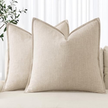 MIULEE Decorative Linen Pillow Covers for All Occasions
