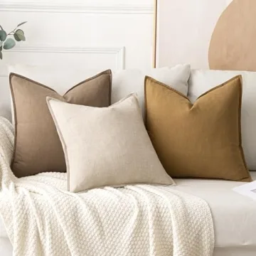 MIULEE Decorative Linen Pillow Covers for All Occasions