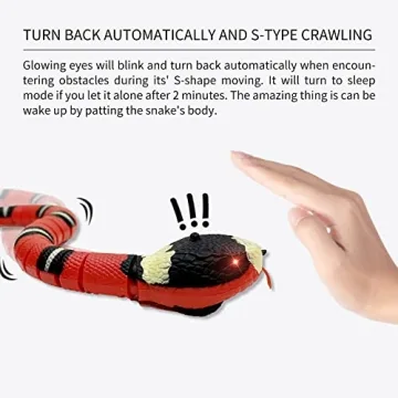 Pet2U Smart Sensing Snake Electronically Interactive Toy