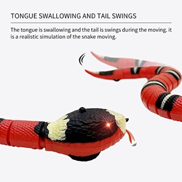 Pet2U Smart Sensing Snake Electronically Interactive Toy
